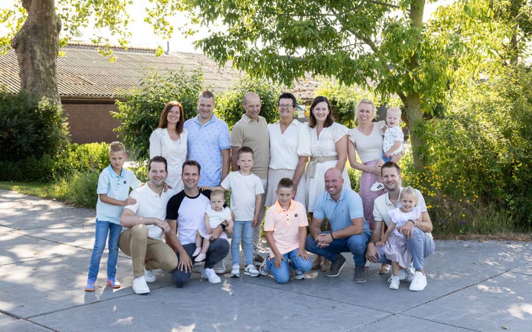 Fotoshoot op eigen erf